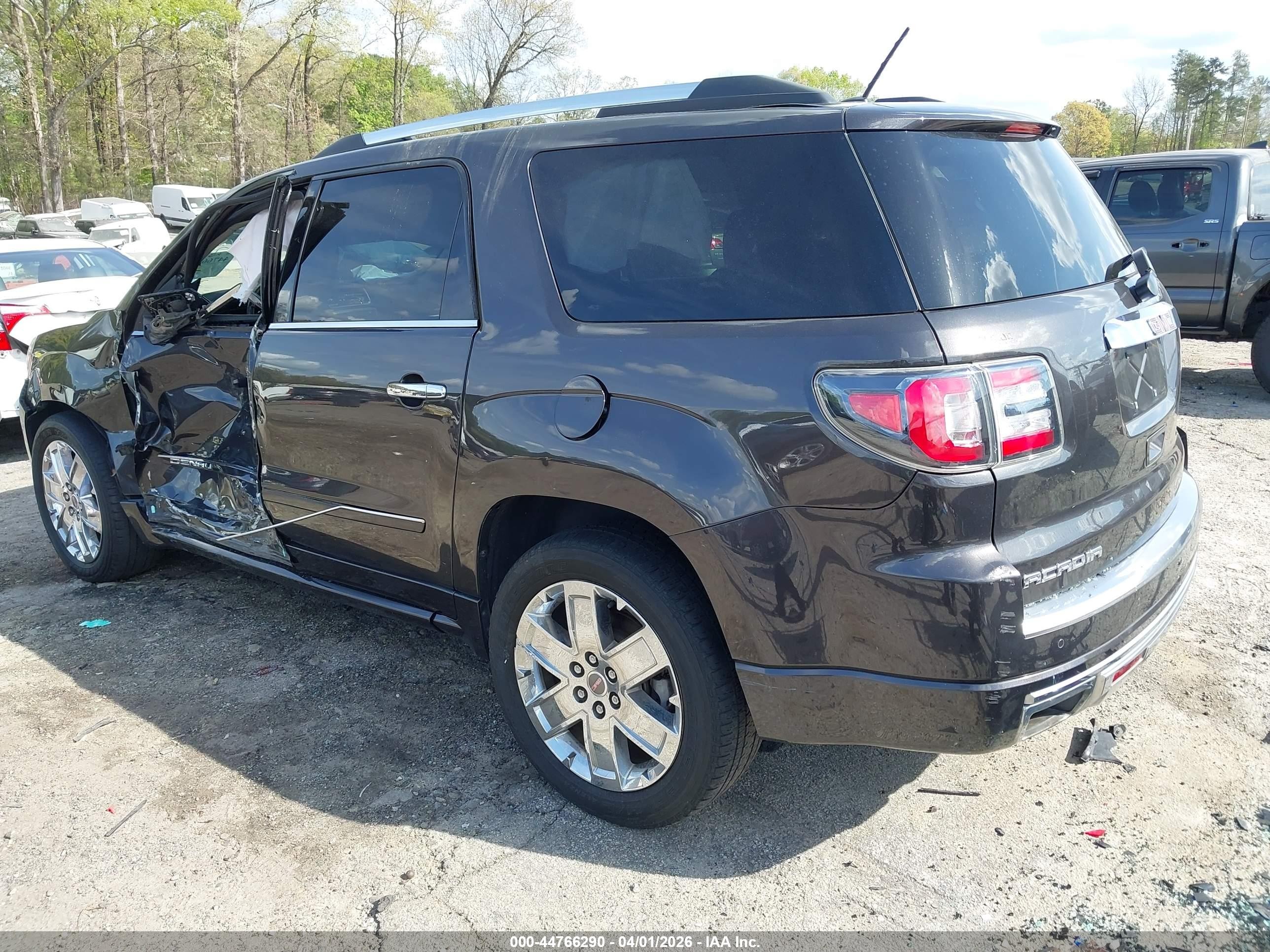 2015 Gmc Acadia Denali Brown vin: 1GKKVTKD5FJ355474