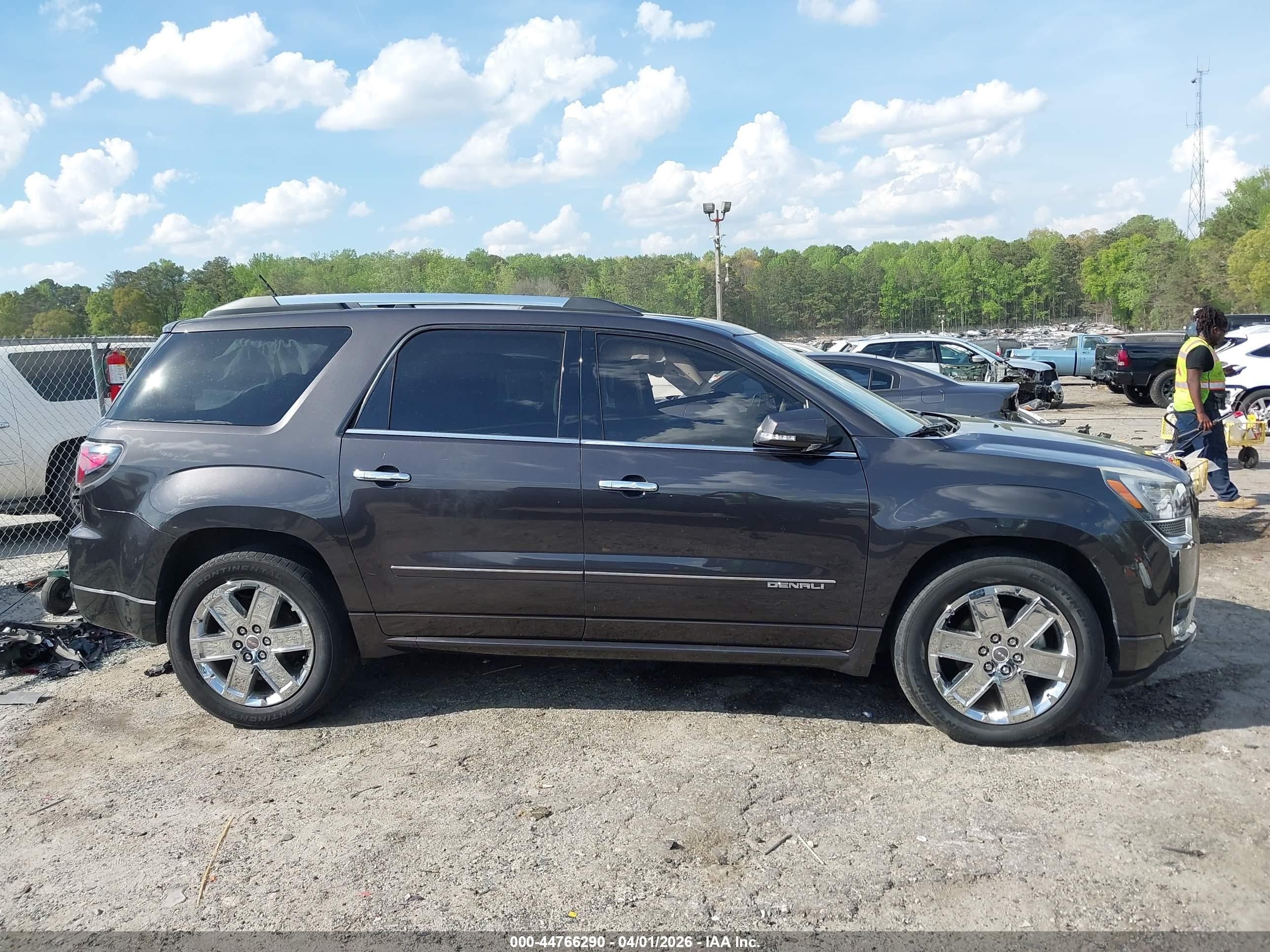 2015 Gmc Acadia Denali Brown vin: 1GKKVTKD5FJ355474