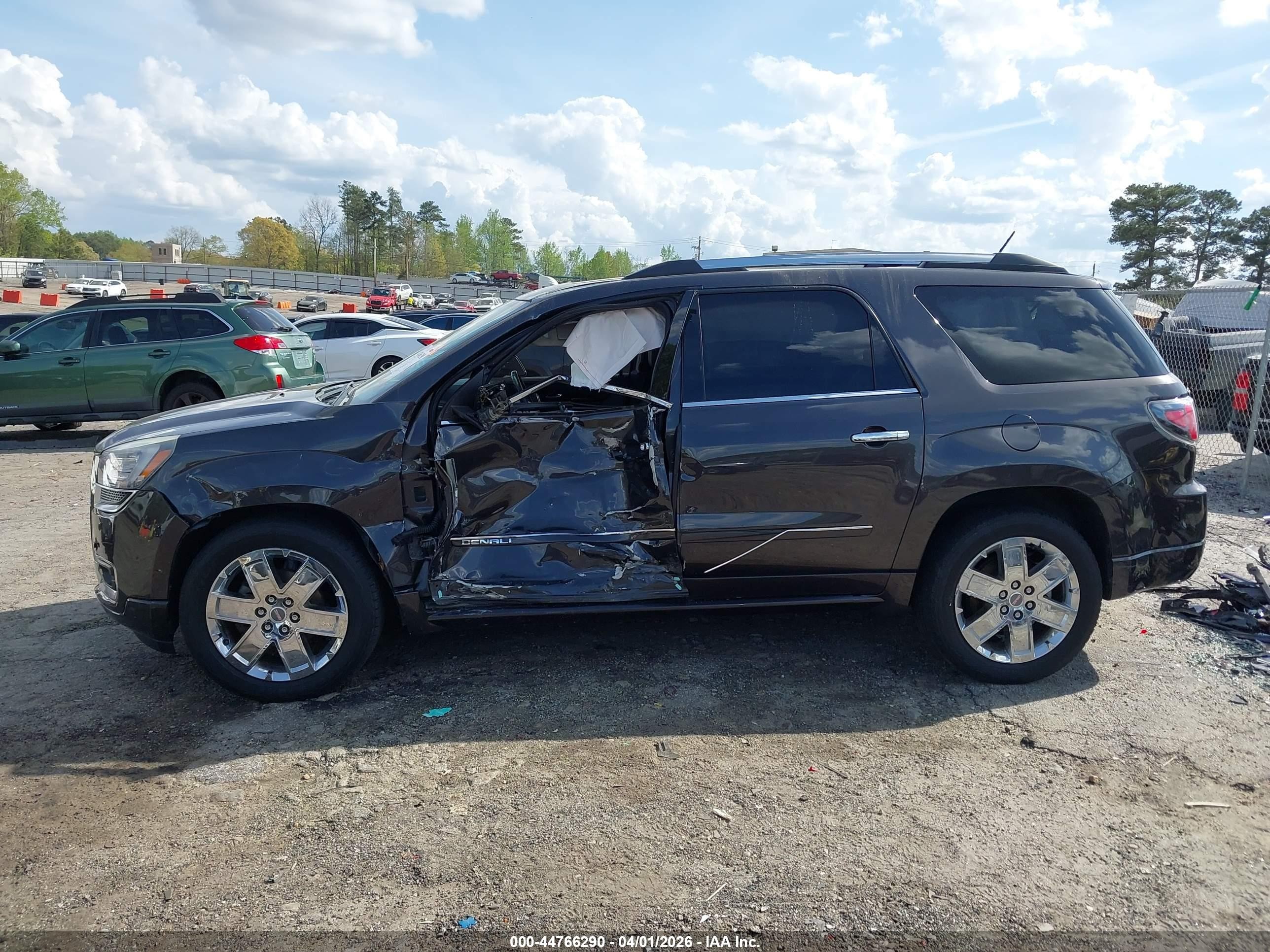 2015 Gmc Acadia Denali Brown vin: 1GKKVTKD5FJ355474
