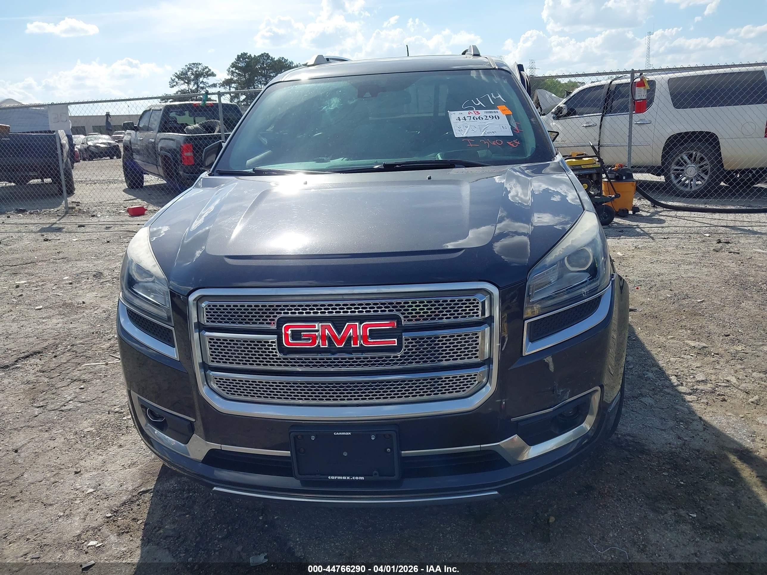 2015 Gmc Acadia Denali Brown vin: 1GKKVTKD5FJ355474