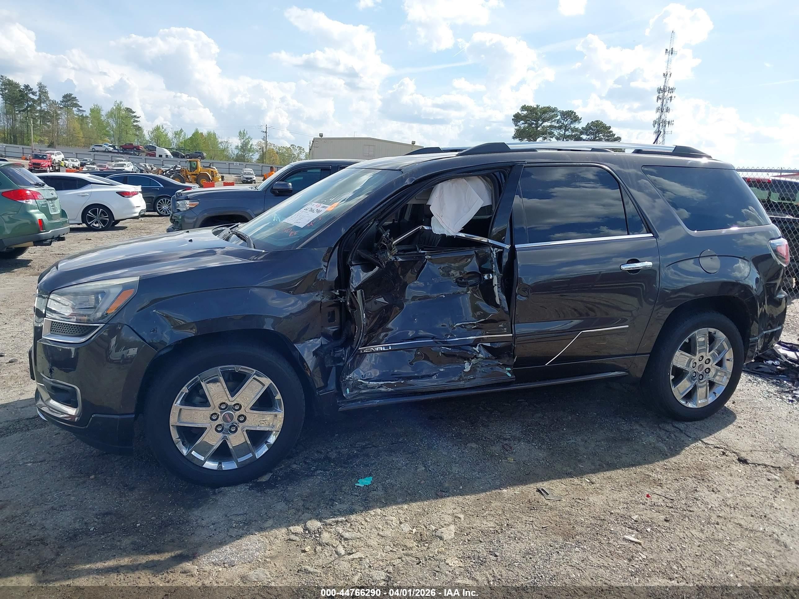 2015 Gmc Acadia Denali Brown vin: 1GKKVTKD5FJ355474