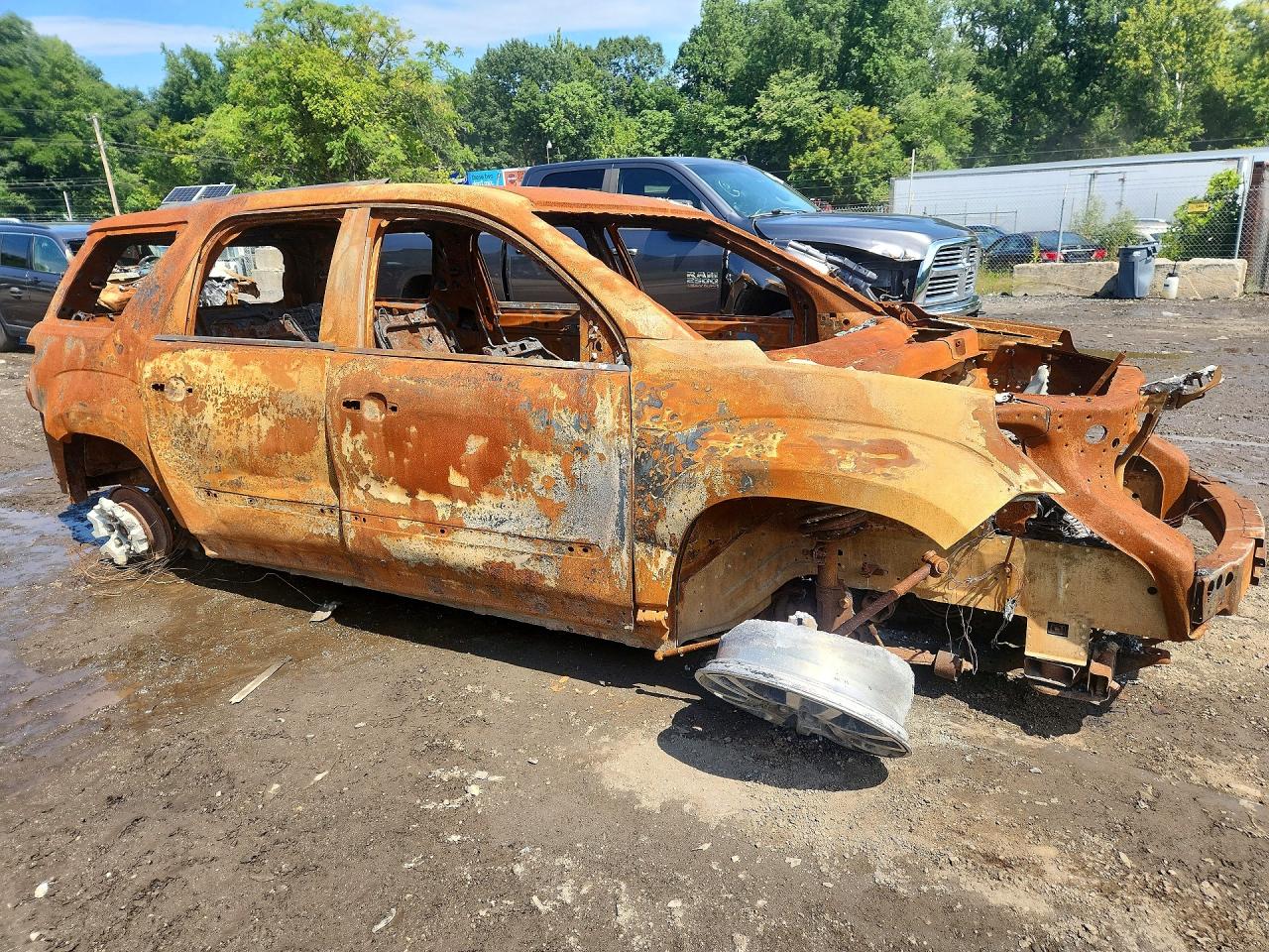 2014 Gmc Acadia Denali Burn vin: 1GKKVTKD6EJ264146