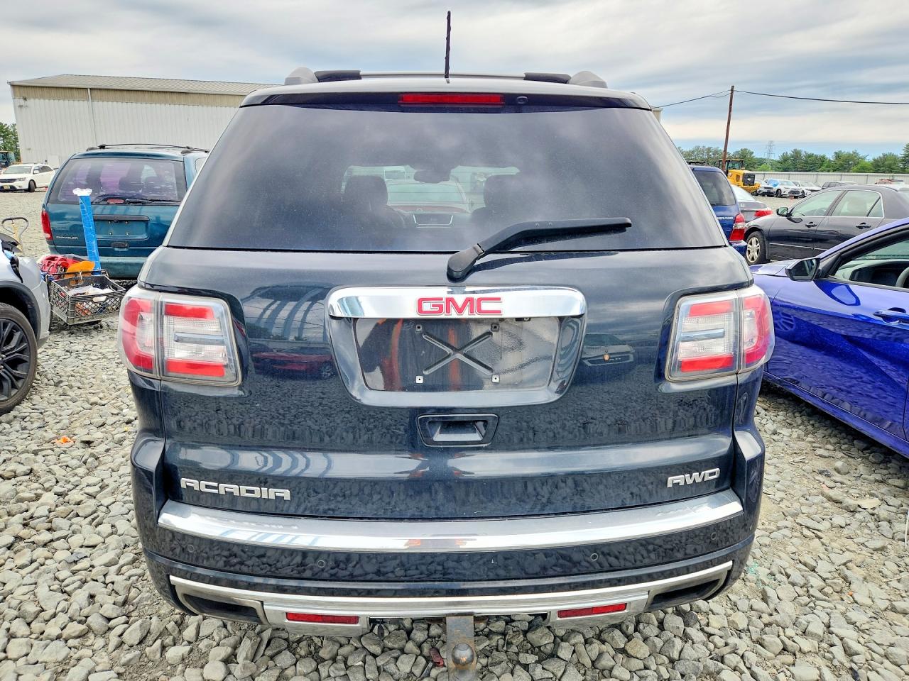 2014 Gmc Acadia Denali Gray vin: 1GKKVTKD6EJ266897