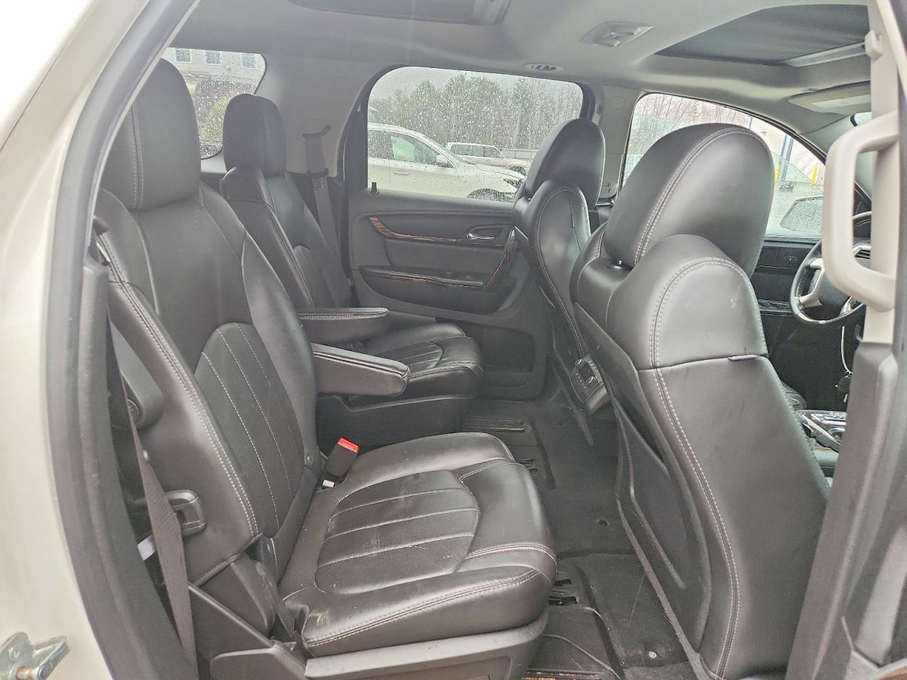 2015 Gmc Acadia Denali White vin: 1GKKVTKD6FJ263788