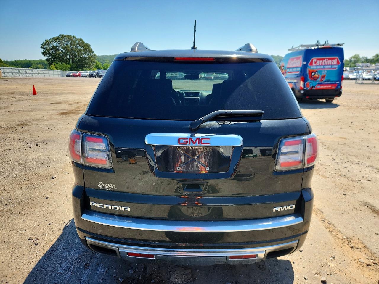 2015 Gmc Acadia Denali Black vin: 1GKKVTKD6FJ294717