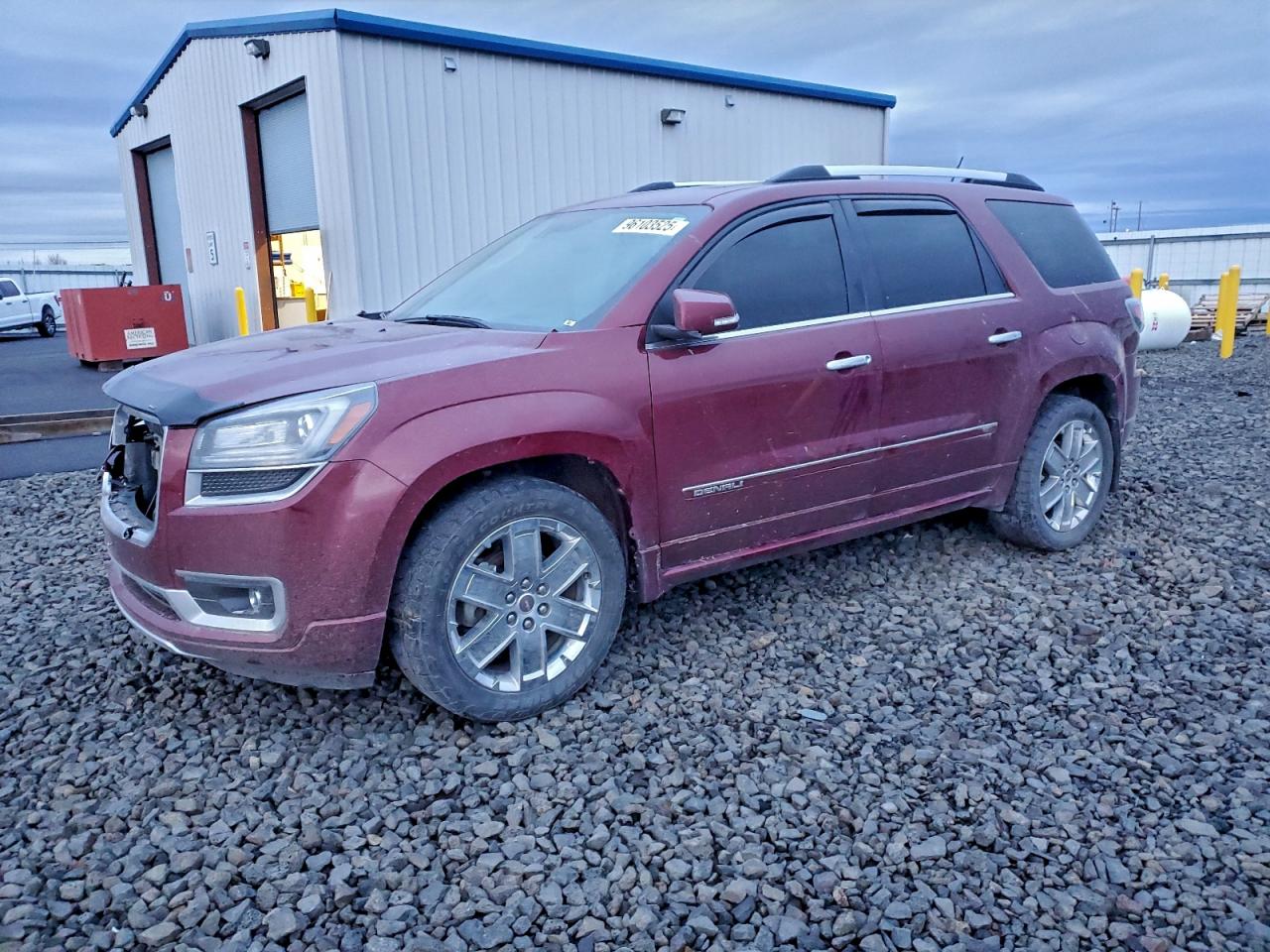 2015 Gmc Acadia Denali Burgundy vin: 1GKKVTKD6FJ346184