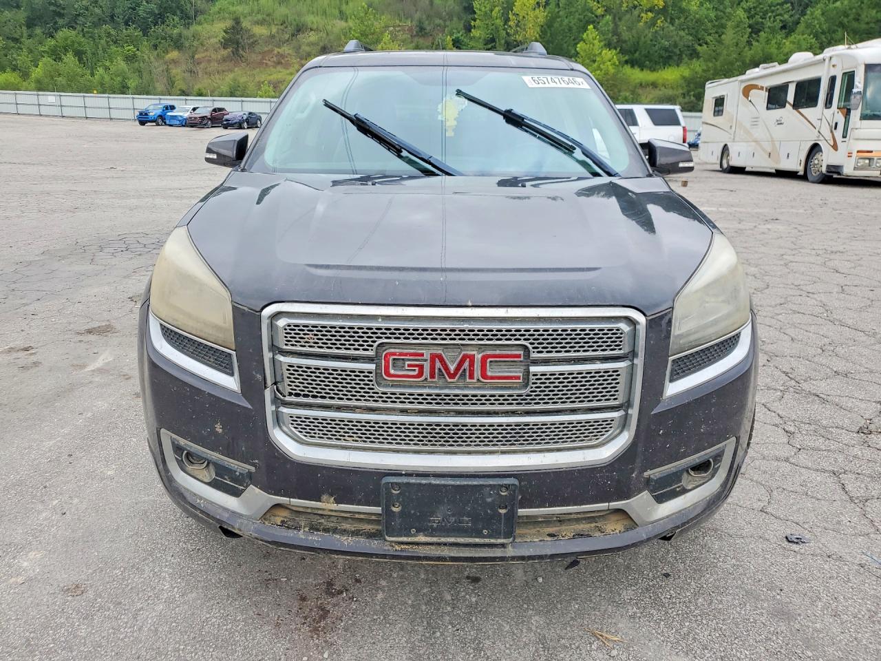 2013 Gmc Acadia Denali Серый vin: 1GKKVTKD7DJ202432