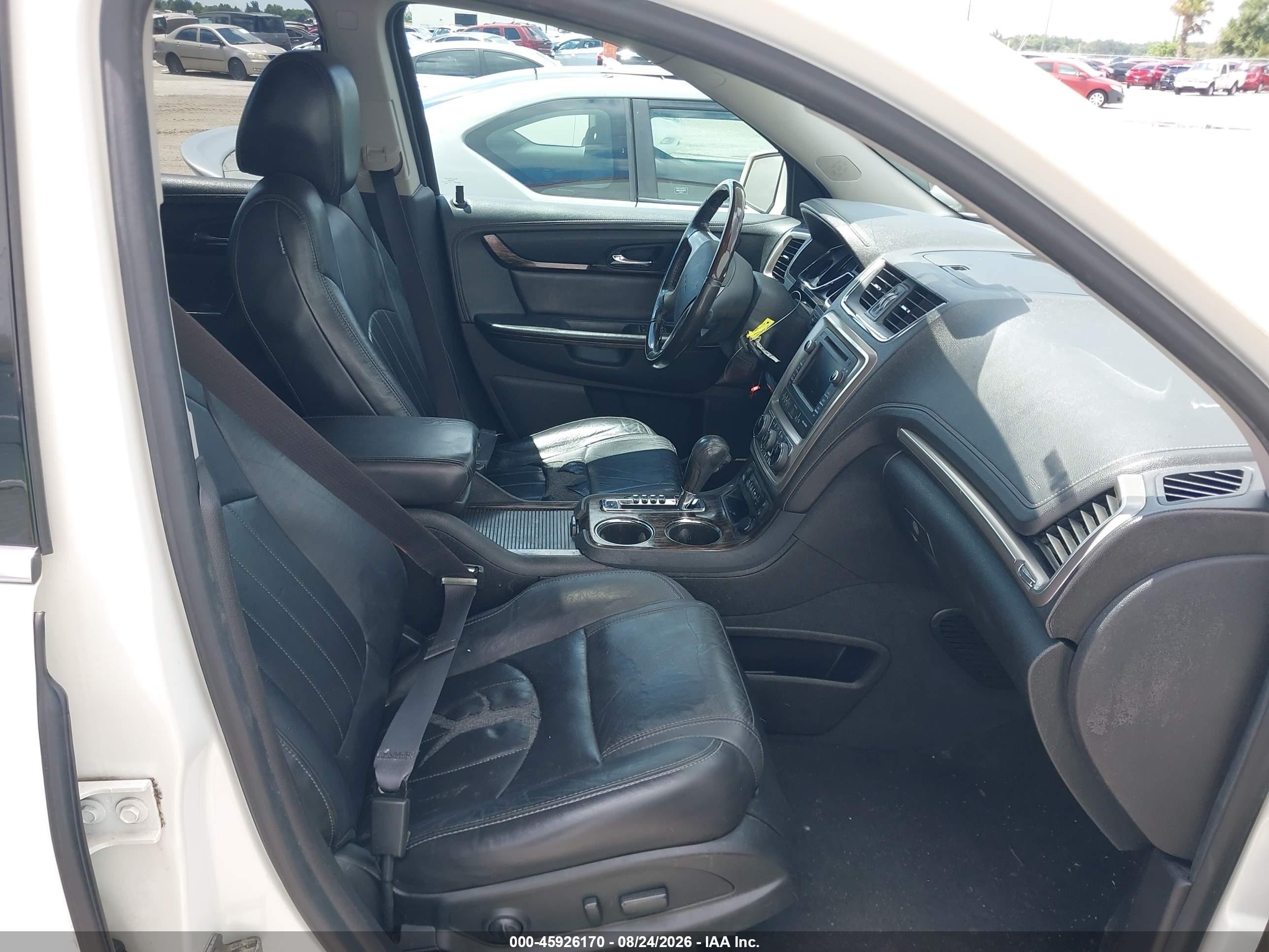 2014 Gmc Acadia Denali Yellow vin: 1GKKVTKD7EJ295034