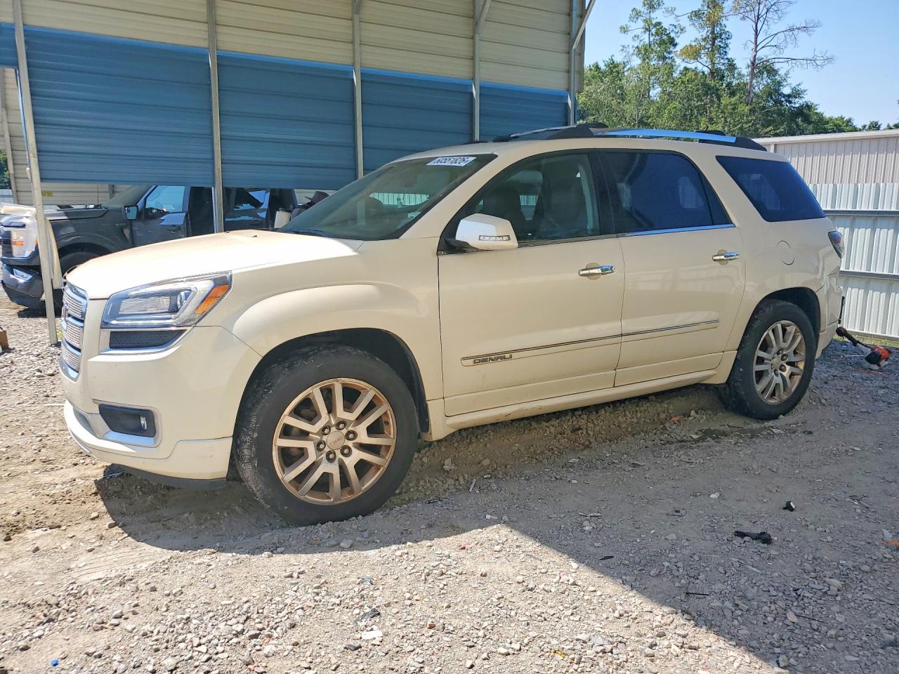 2015 Gmc Acadia Denali Cream vin: 1GKKVTKD7FJ150206