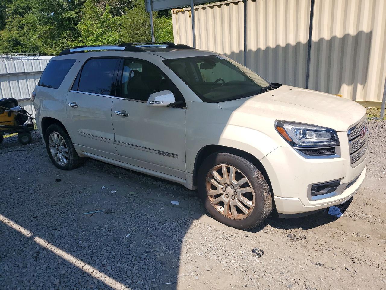 2015 Gmc Acadia Denali Cream vin: 1GKKVTKD7FJ150206