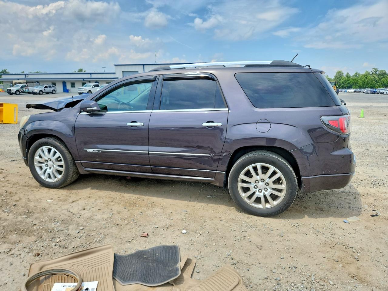 2015 Gmc Acadia Denali Purple vin: 1GKKVTKD7FJ167328