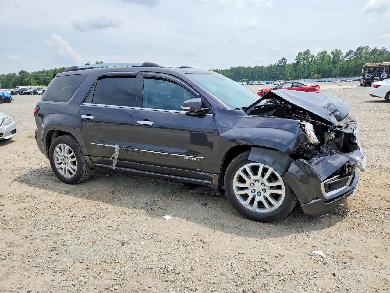 2015 Gmc Acadia Denali Purple vin: 1GKKVTKD7FJ167328