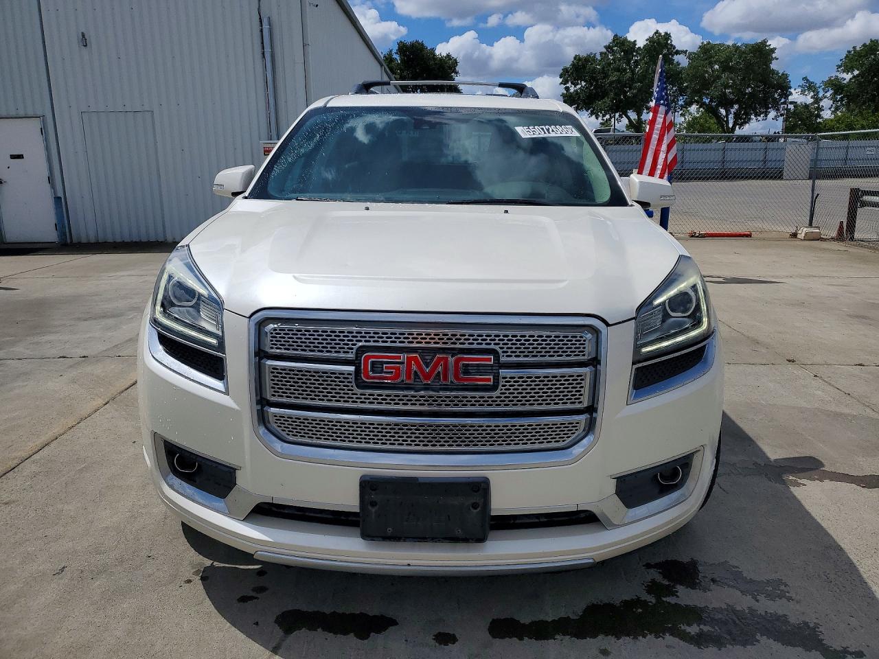 2014 Gmc Acadia Denali Cream vin: 1GKKVTKD8EJ206586