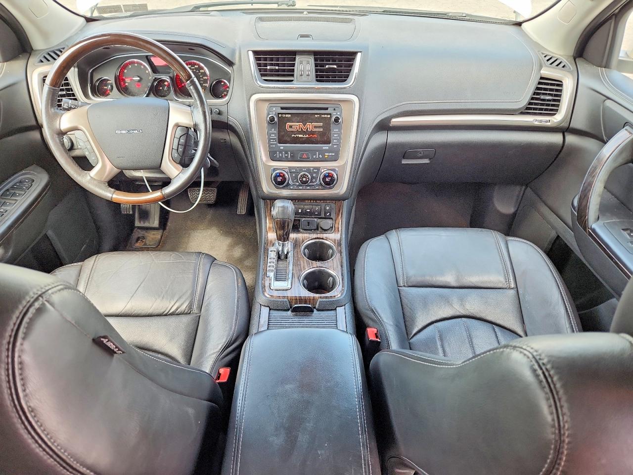 2015 Gmc Acadia Denali White vin: 1GKKVTKD8FJ114525