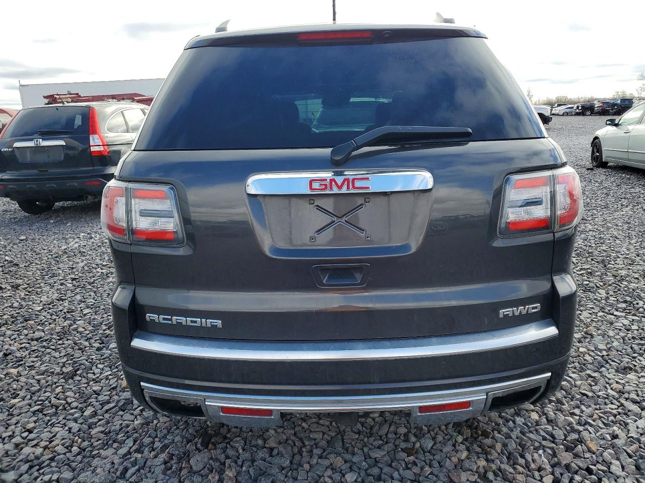2015 Gmc Acadia Denali Gray vin: 1GKKVTKD8FJ267437