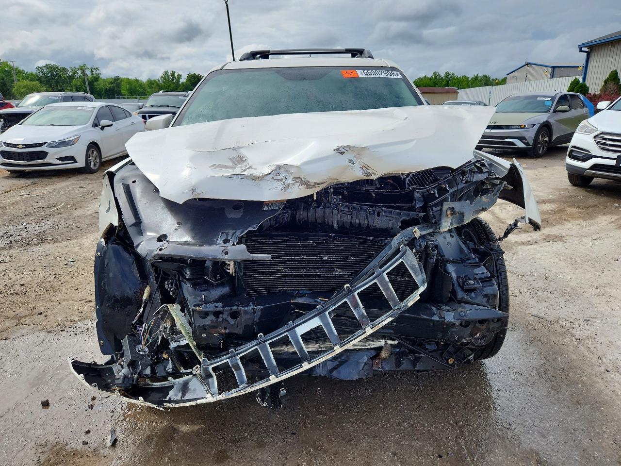 2013 Gmc Acadia Denali White vin: 1GKKVTKD9DJ242463