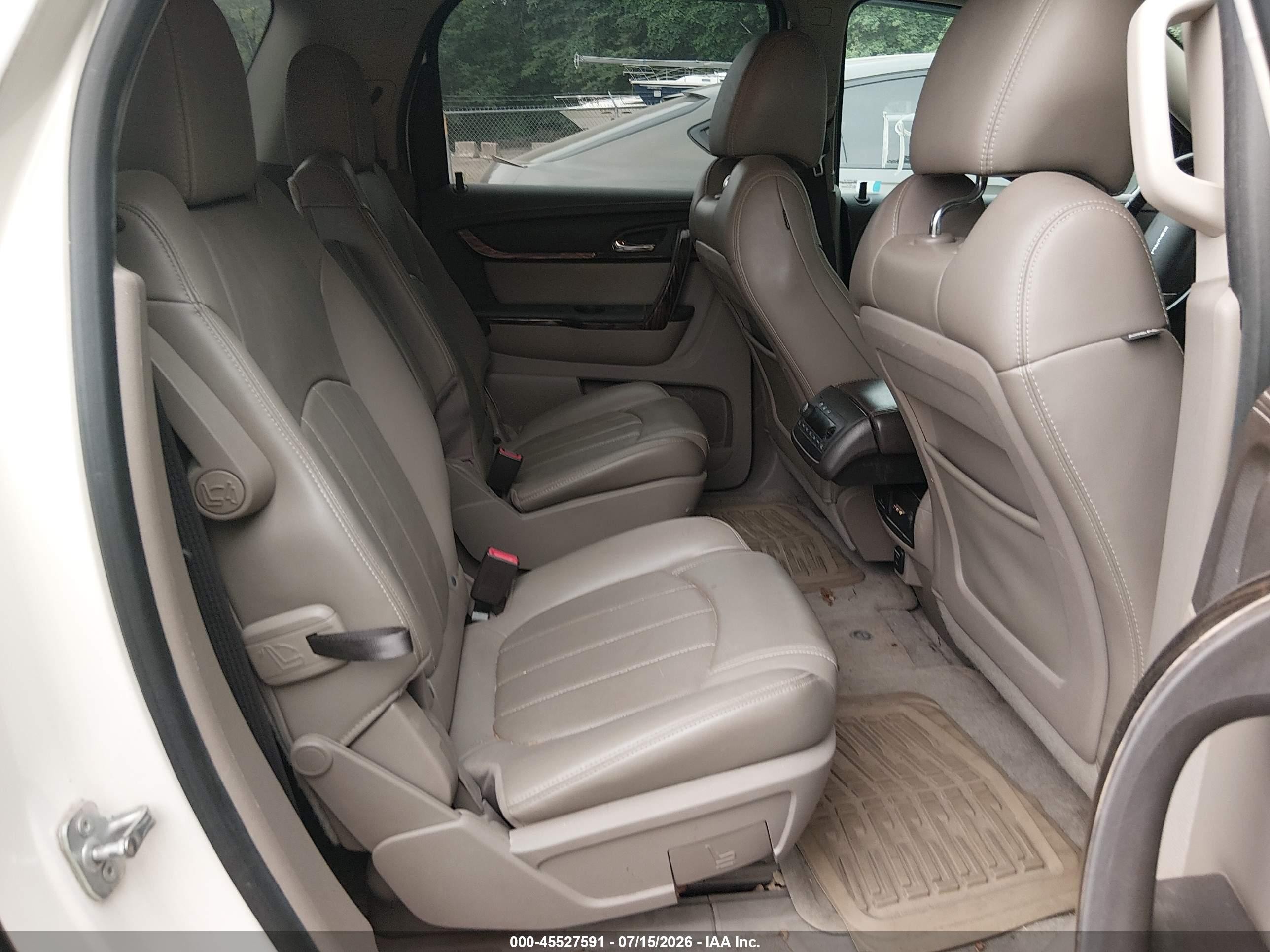 2015 Gmc Acadia Denali Белый vin: 1GKKVTKD9FJ167783