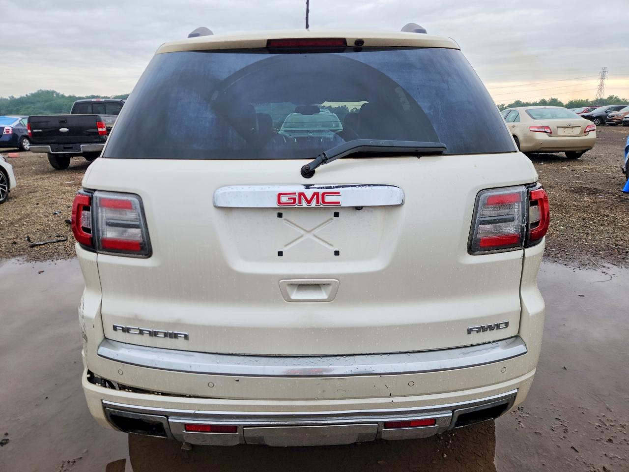 2013 Gmc Acadia Denali Белый vin: 1GKKVTKDXDJ143215