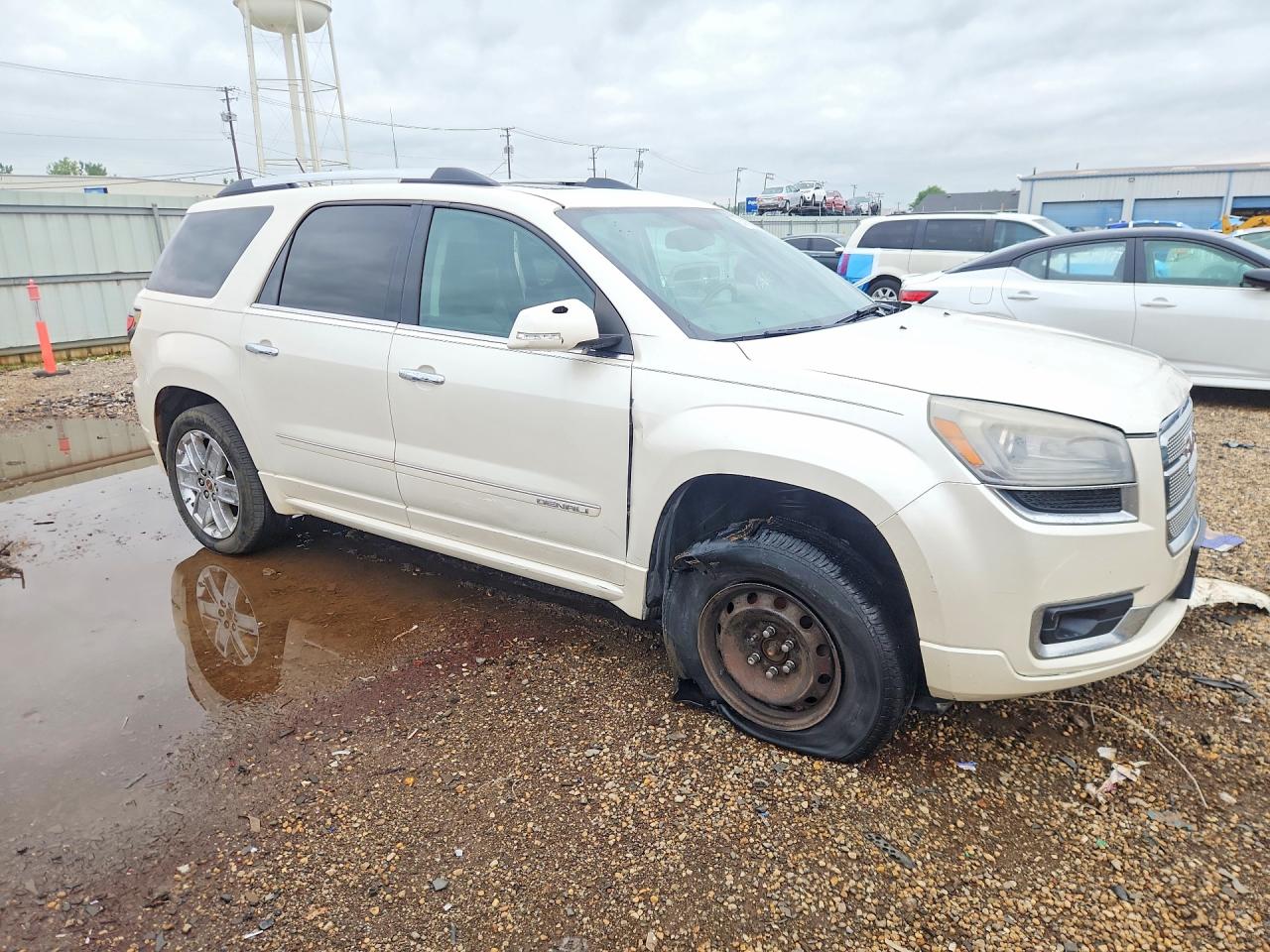 2013 Gmc Acadia Denali Белый vin: 1GKKVTKDXDJ143215