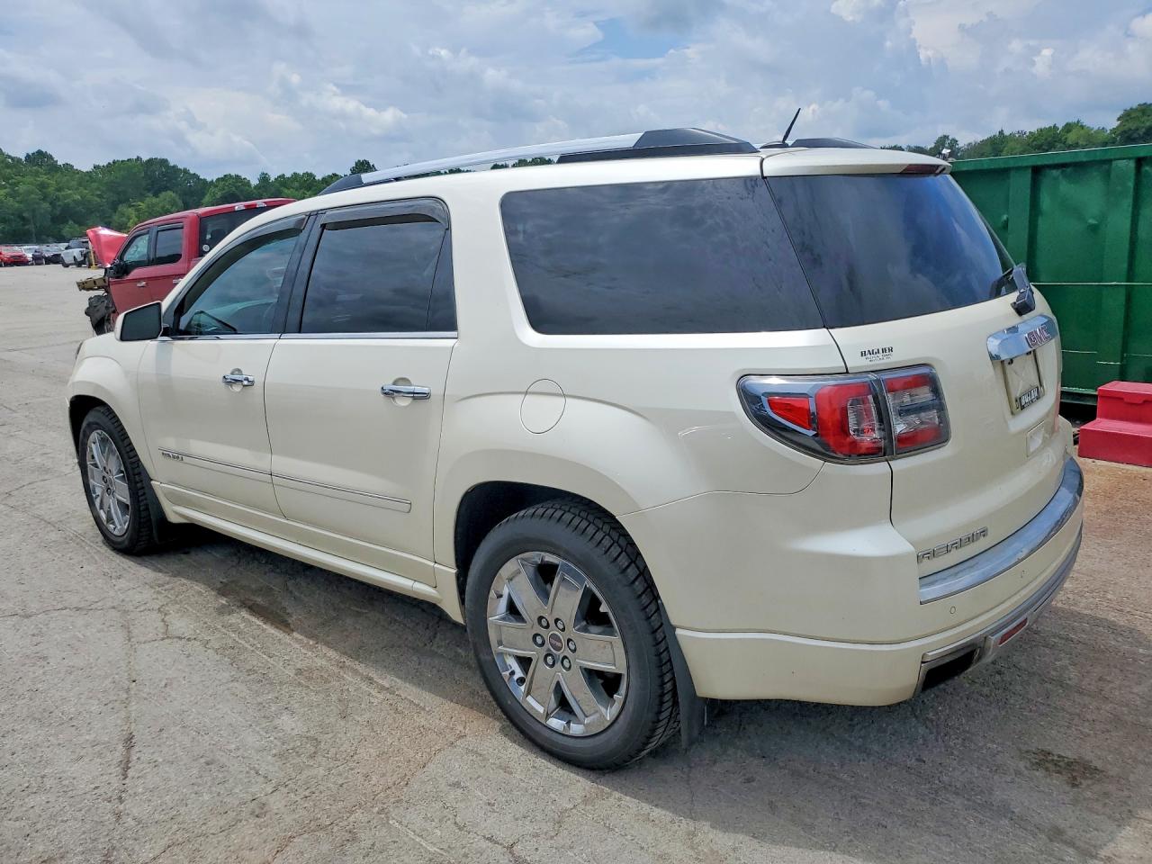2014 Gmc Acadia Denali White vin: 1GKKVTKDXEJ160775