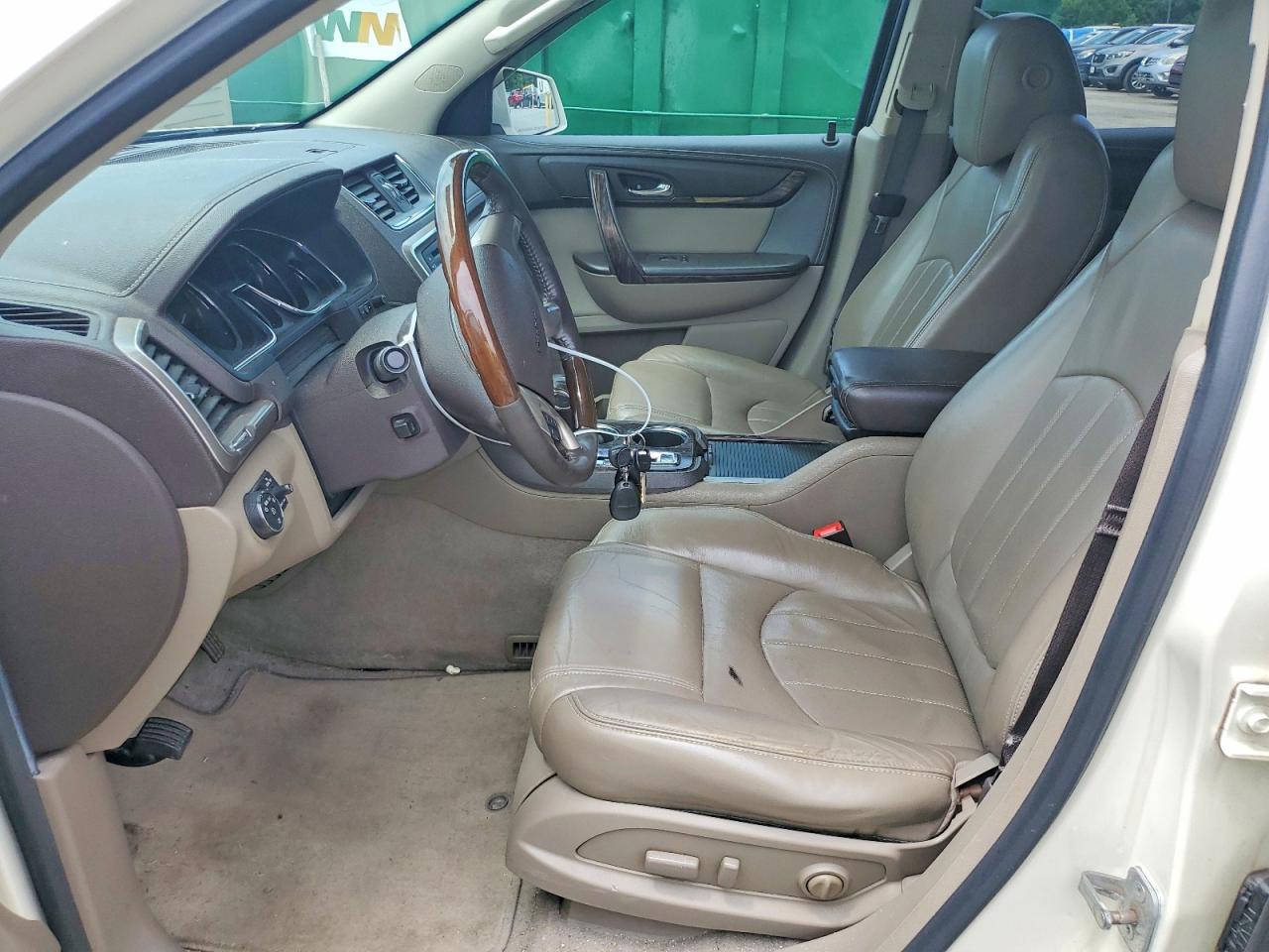 2014 Gmc Acadia Denali White vin: 1GKKVTKDXEJ160775