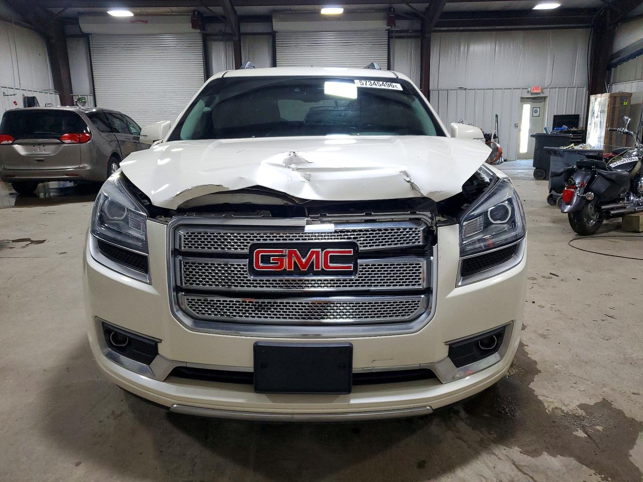 2014 Gmc Acadia Denali White vin: 1GKKVTKDXEJ180010