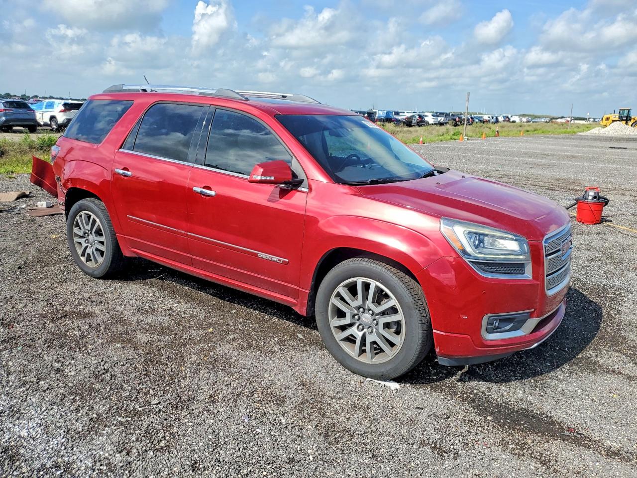 2014 Gmc Acadia Denali Red vin: 1GKKVTKDXEJ201499