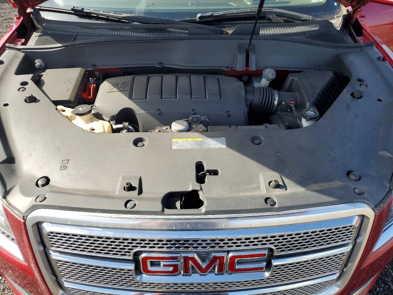 2014 Gmc Acadia Denali Red vin: 1GKKVTKDXEJ201499