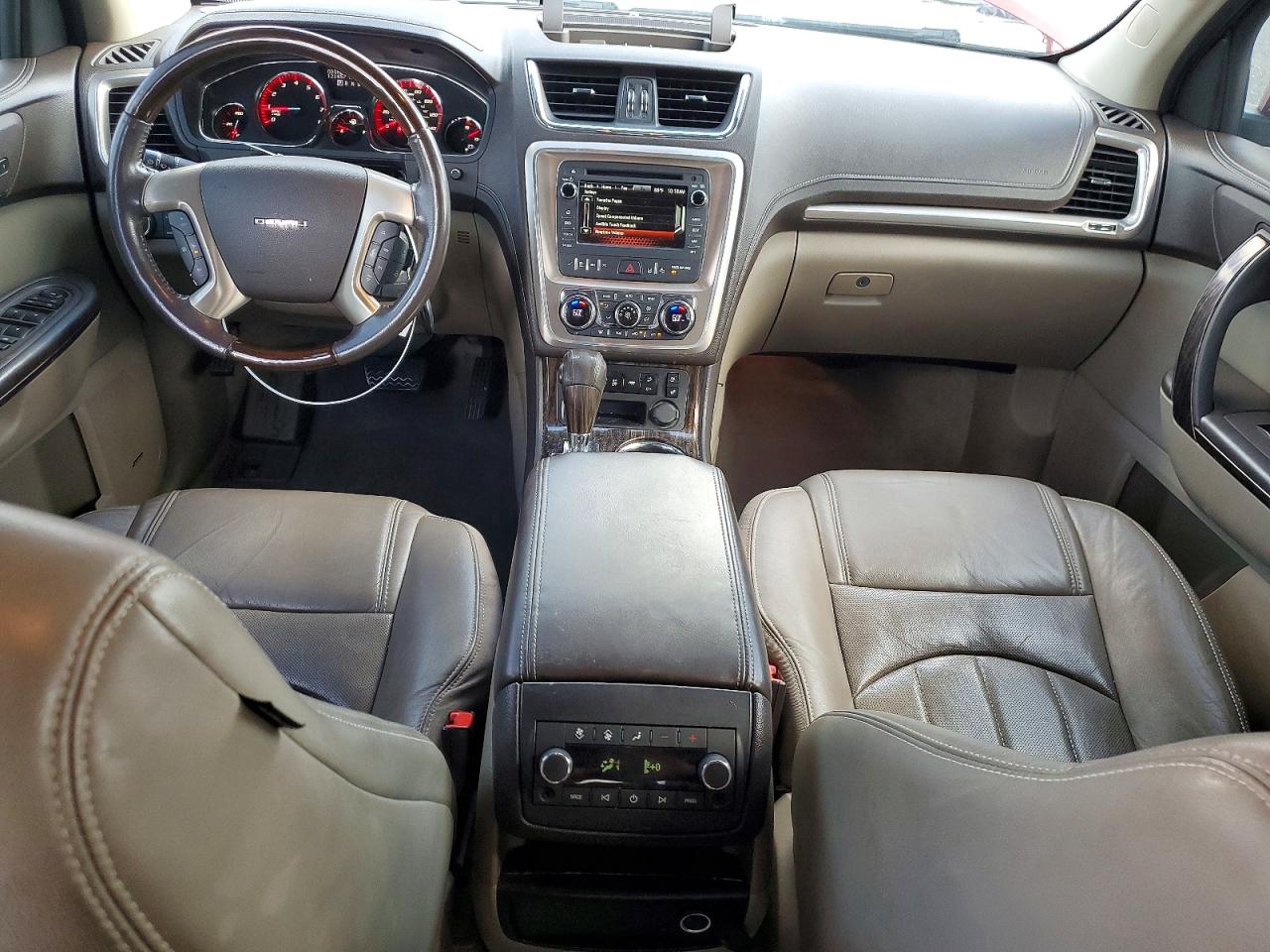 2014 Gmc Acadia Denali Red vin: 1GKKVTKDXEJ201499