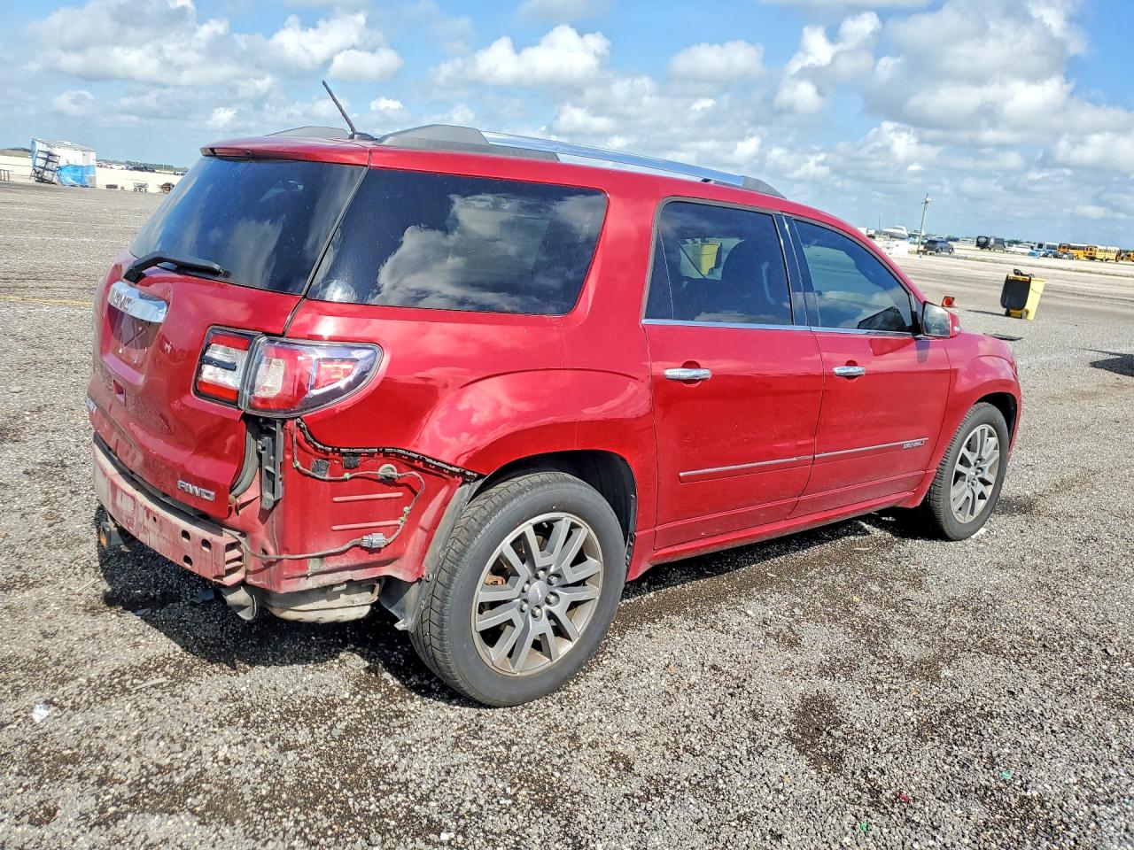 2014 Gmc Acadia Denali Red vin: 1GKKVTKDXEJ201499
