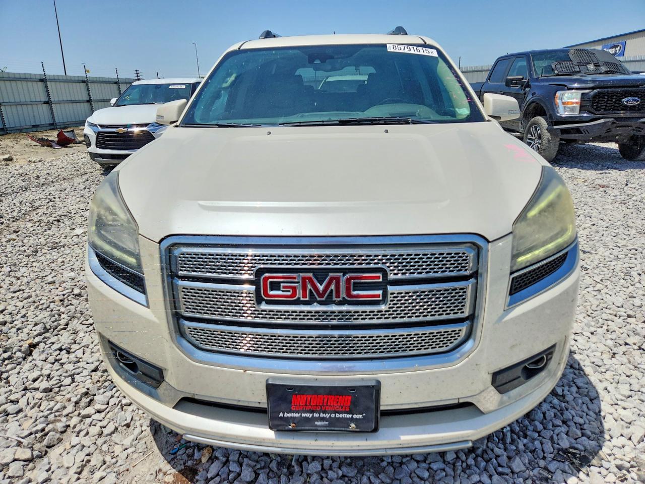 2014 Gmc Acadia Denali White vin: 1GKKVTKDXEJ362094