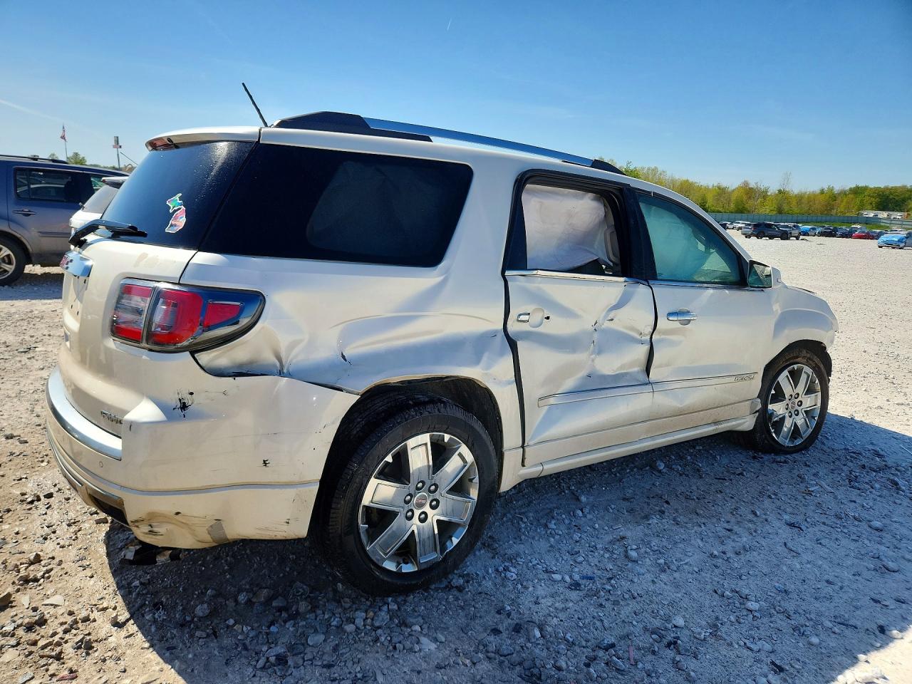 2015 Gmc Acadia Denali Beige vin: 1GKKVTKDXFJ112078