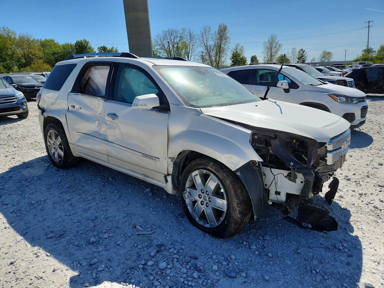 2015 Gmc Acadia Denali Beige vin: 1GKKVTKDXFJ112078