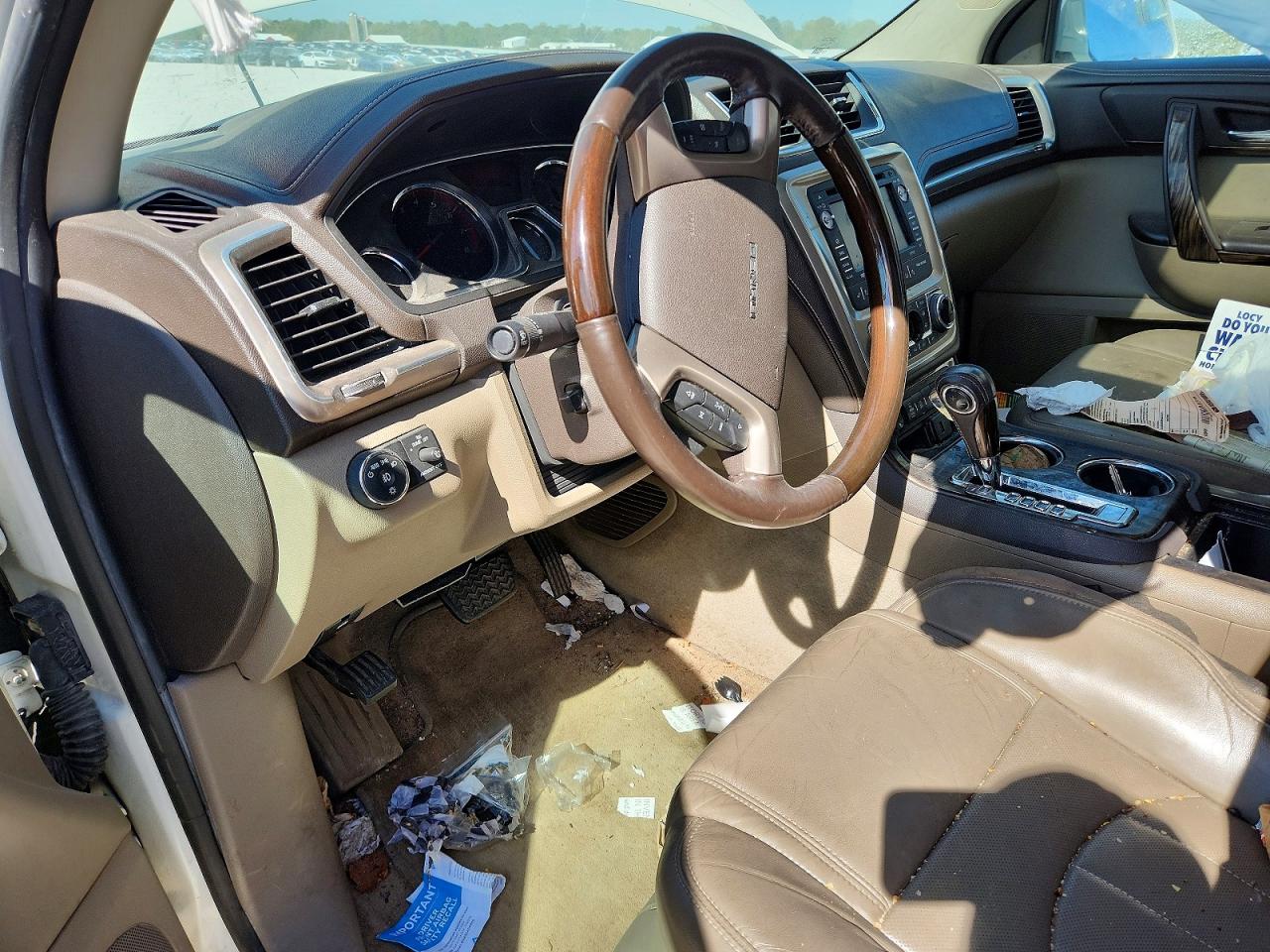2015 Gmc Acadia Denali Beige vin: 1GKKVTKDXFJ112078