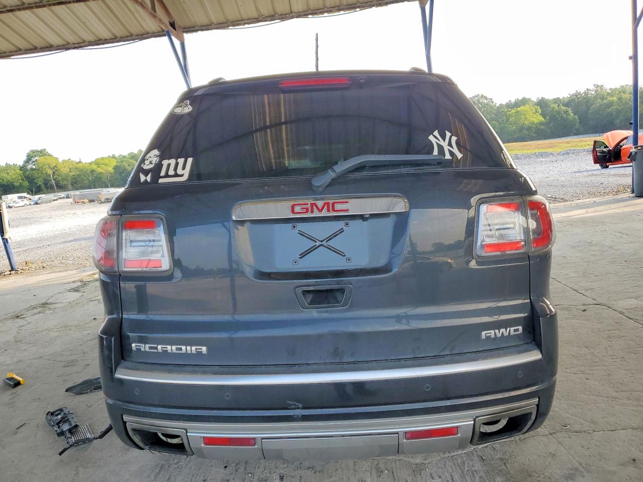 2015 Gmc Acadia Denali Black vin: 1GKKVTKDXFJ115076