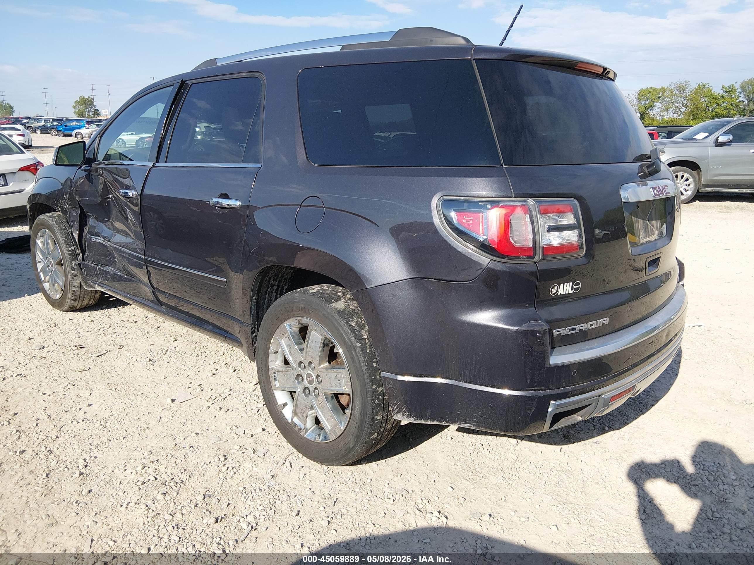 2015 Gmc Acadia Denali Серый vin: 1GKKVTKDXFJ156310
