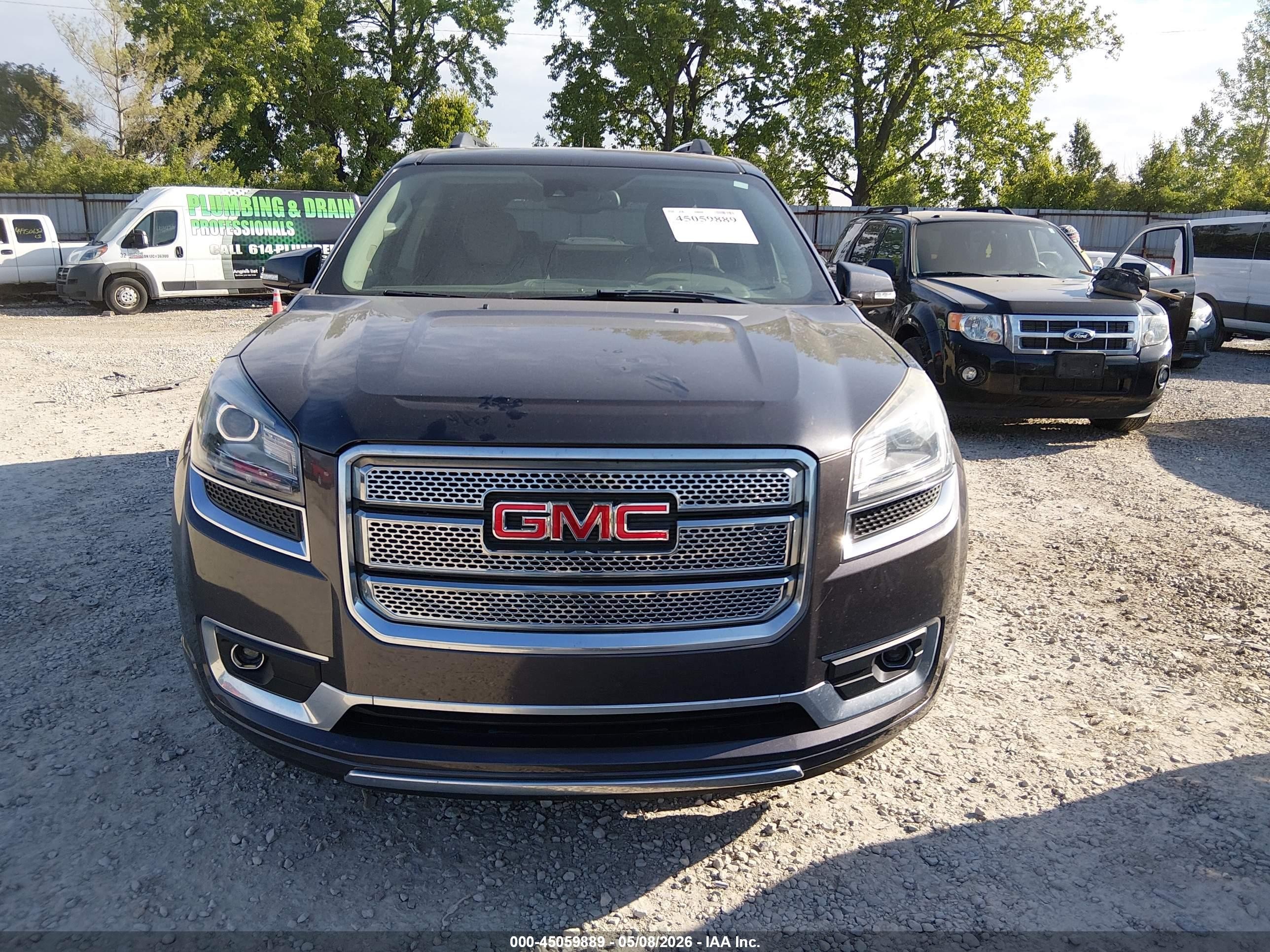 2015 Gmc Acadia Denali Серый vin: 1GKKVTKDXFJ156310