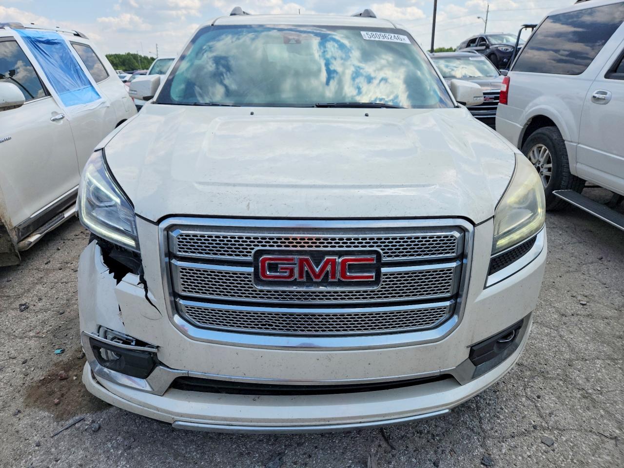 2015 Gmc Acadia Denali Cream vin: 1GKKVTKDXFJ265379