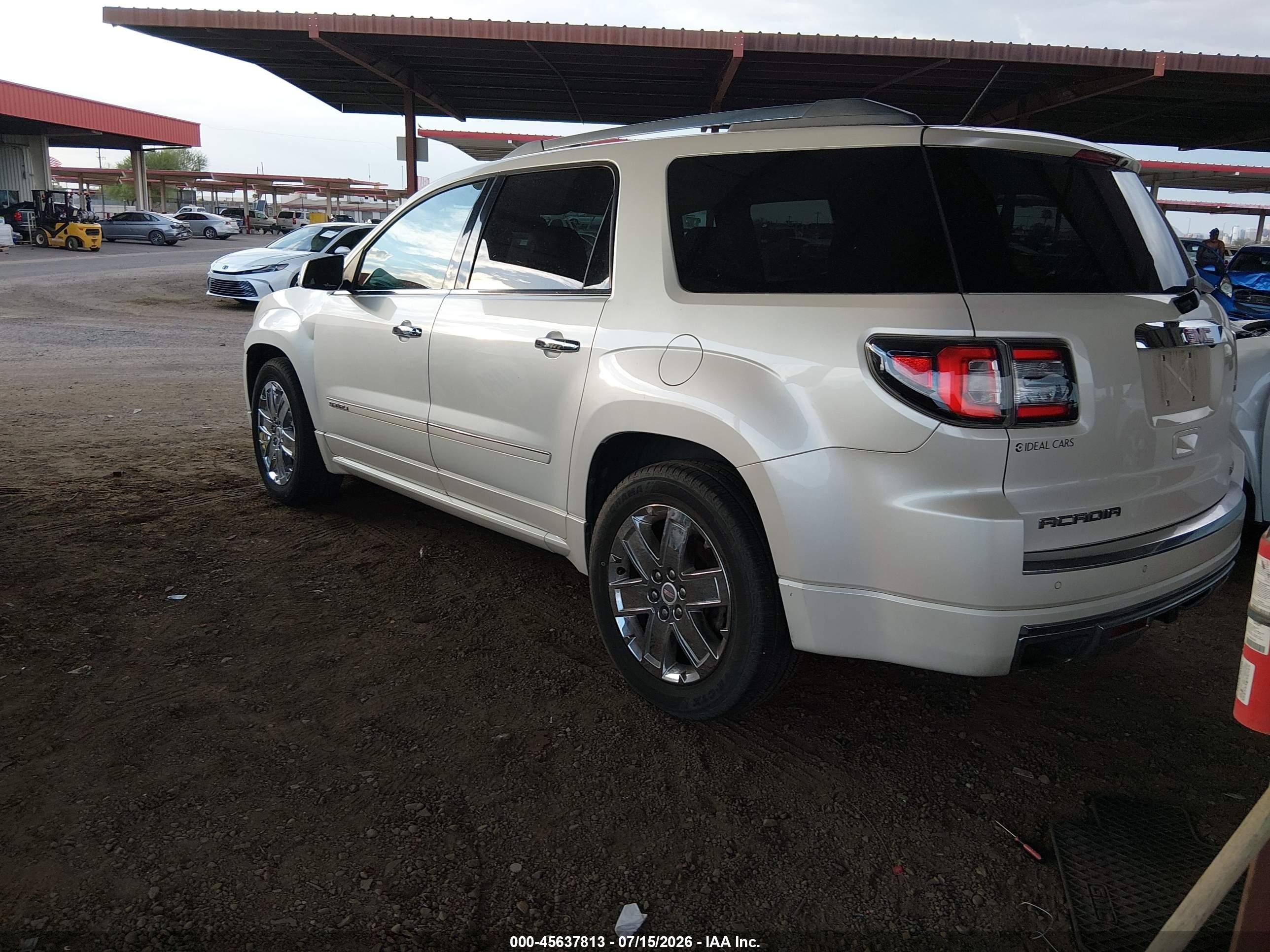 2015 Gmc Acadia Denali Cream vin: 1GKKVTKDXFJ316251