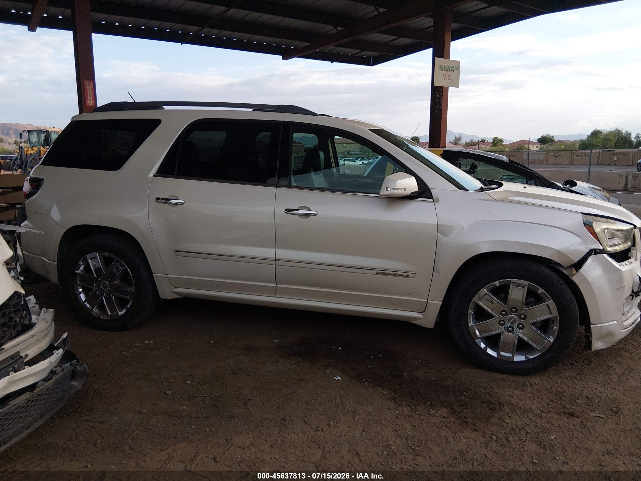 2015 Gmc Acadia Denali Cream vin: 1GKKVTKDXFJ316251