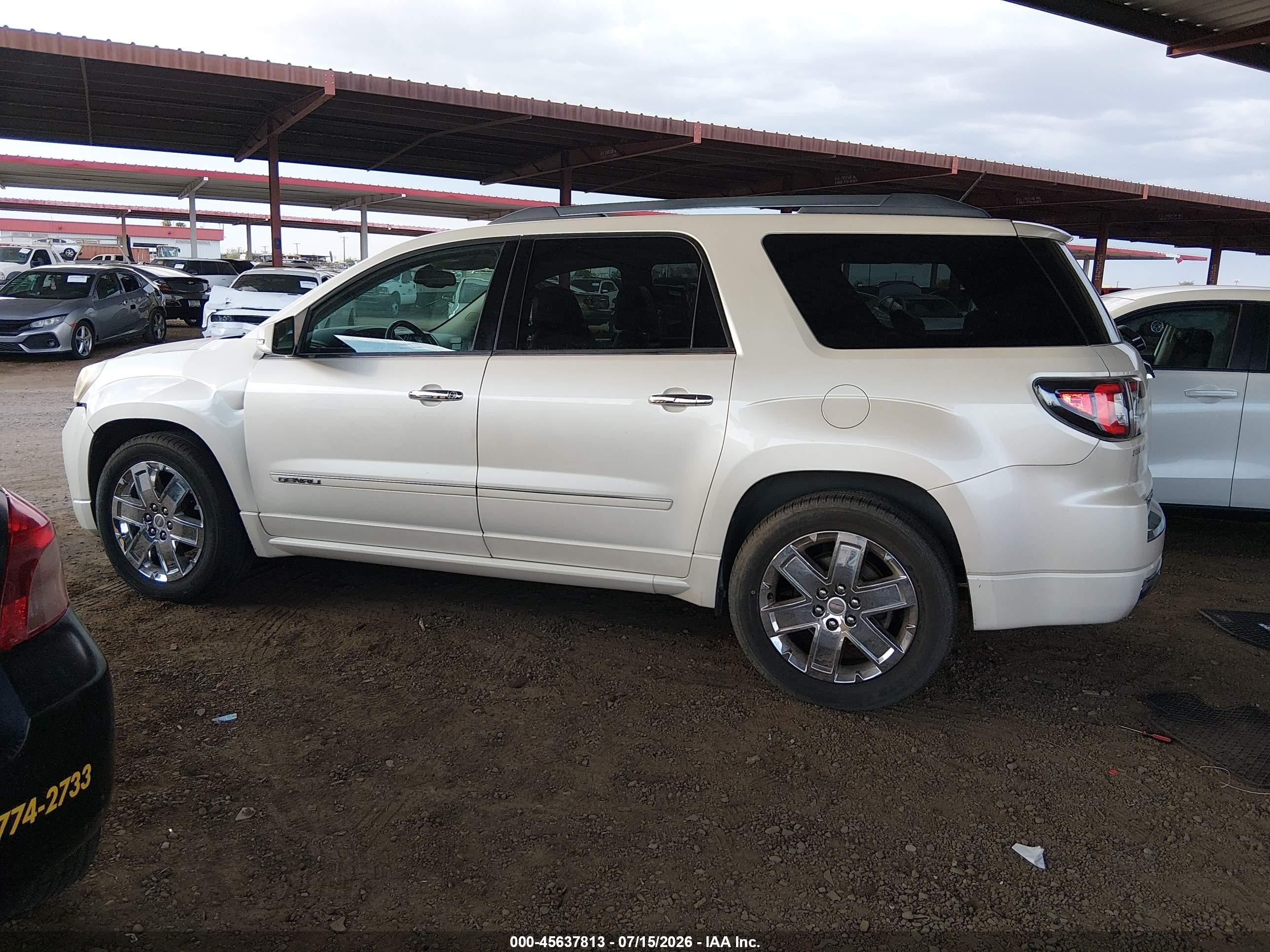 2015 Gmc Acadia Denali Cream vin: 1GKKVTKDXFJ316251