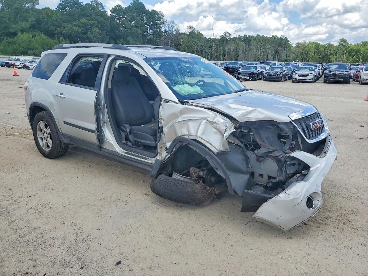 2010 Gmc Acadia Sl Серебряный vin: 1GKLRKED2AJ142747