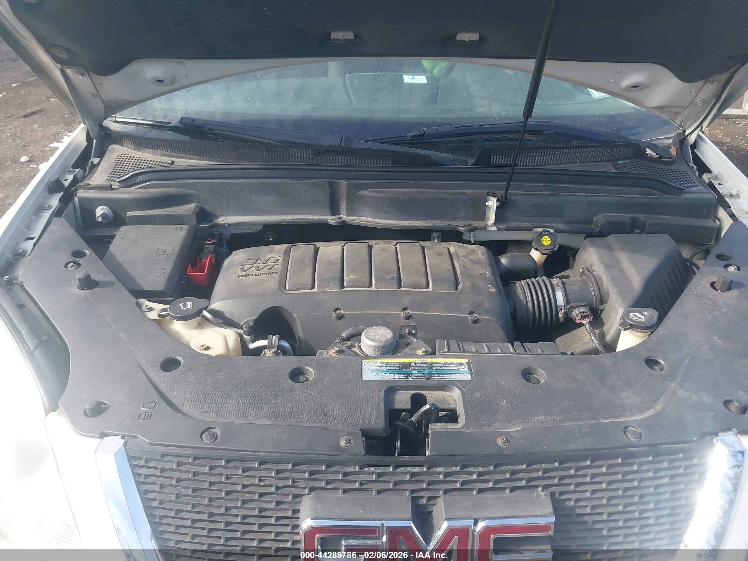 2010 Gmc Acadia Sl Белый vin: 1GKLRKED3AJ102872