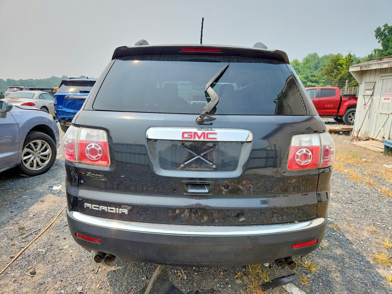 2010 Gmc Acadia Sl Black vin: 1GKLRKED3AJ224079