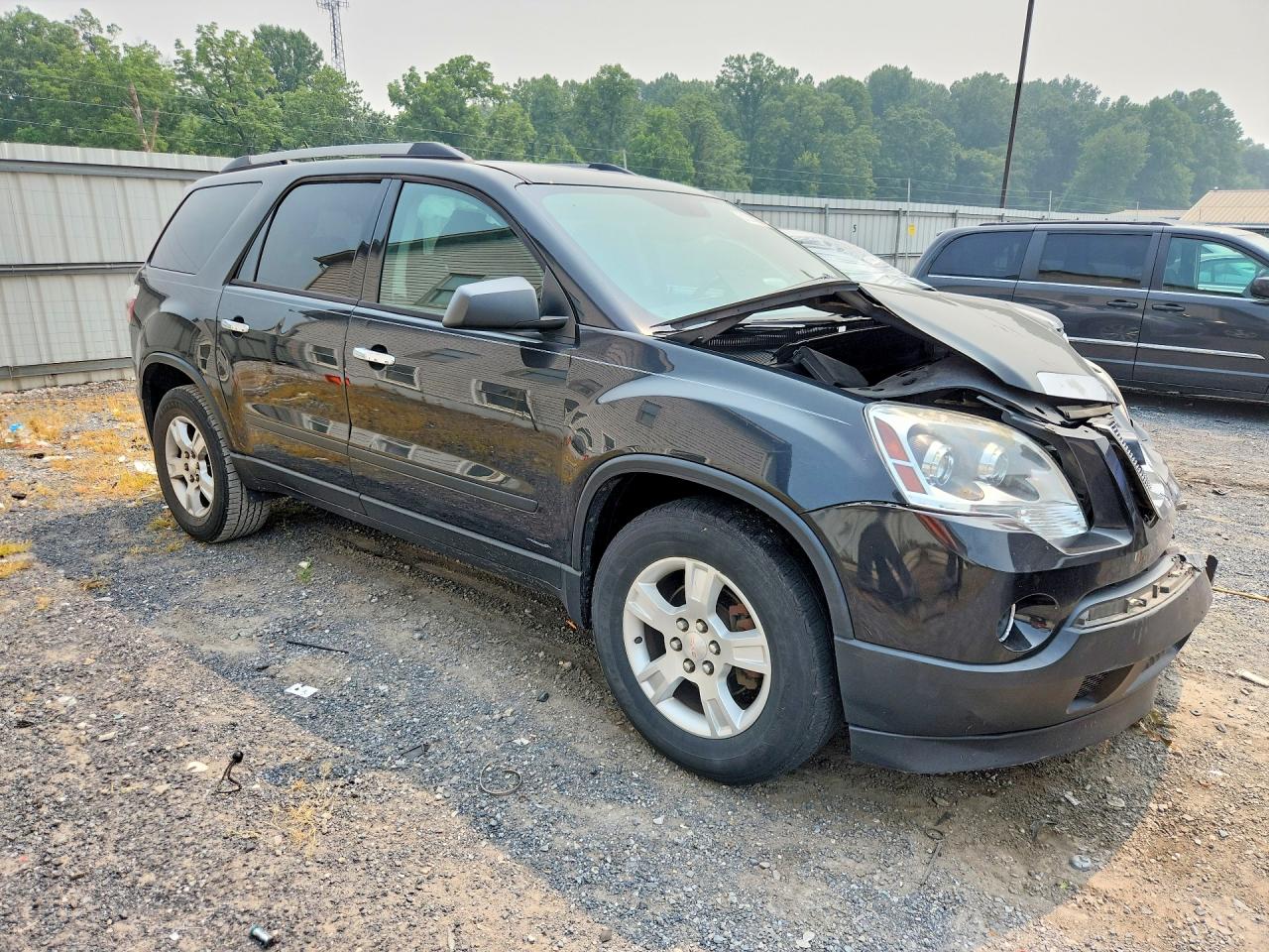 2010 Gmc Acadia Sl Black vin: 1GKLRKED3AJ224079