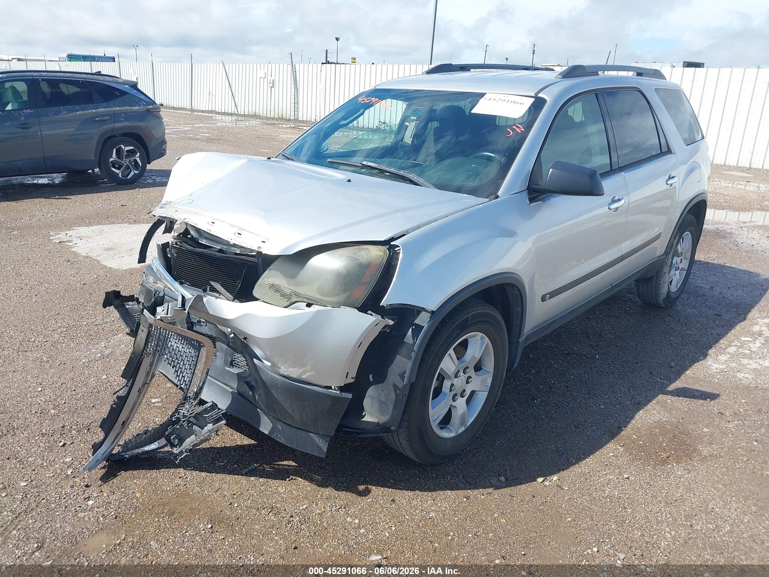 2010 Gmc Acadia Sl Серебряный vin: 1GKLRKED8AJ107775