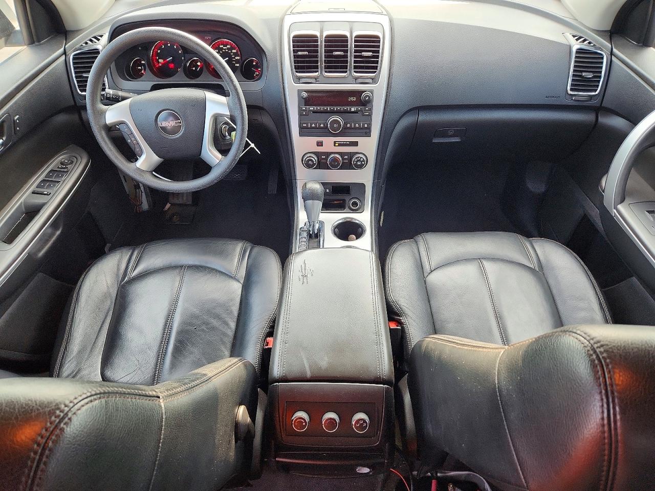 2010 Gmc Acadia Sl White vin: 1GKLRKED8AJ165417