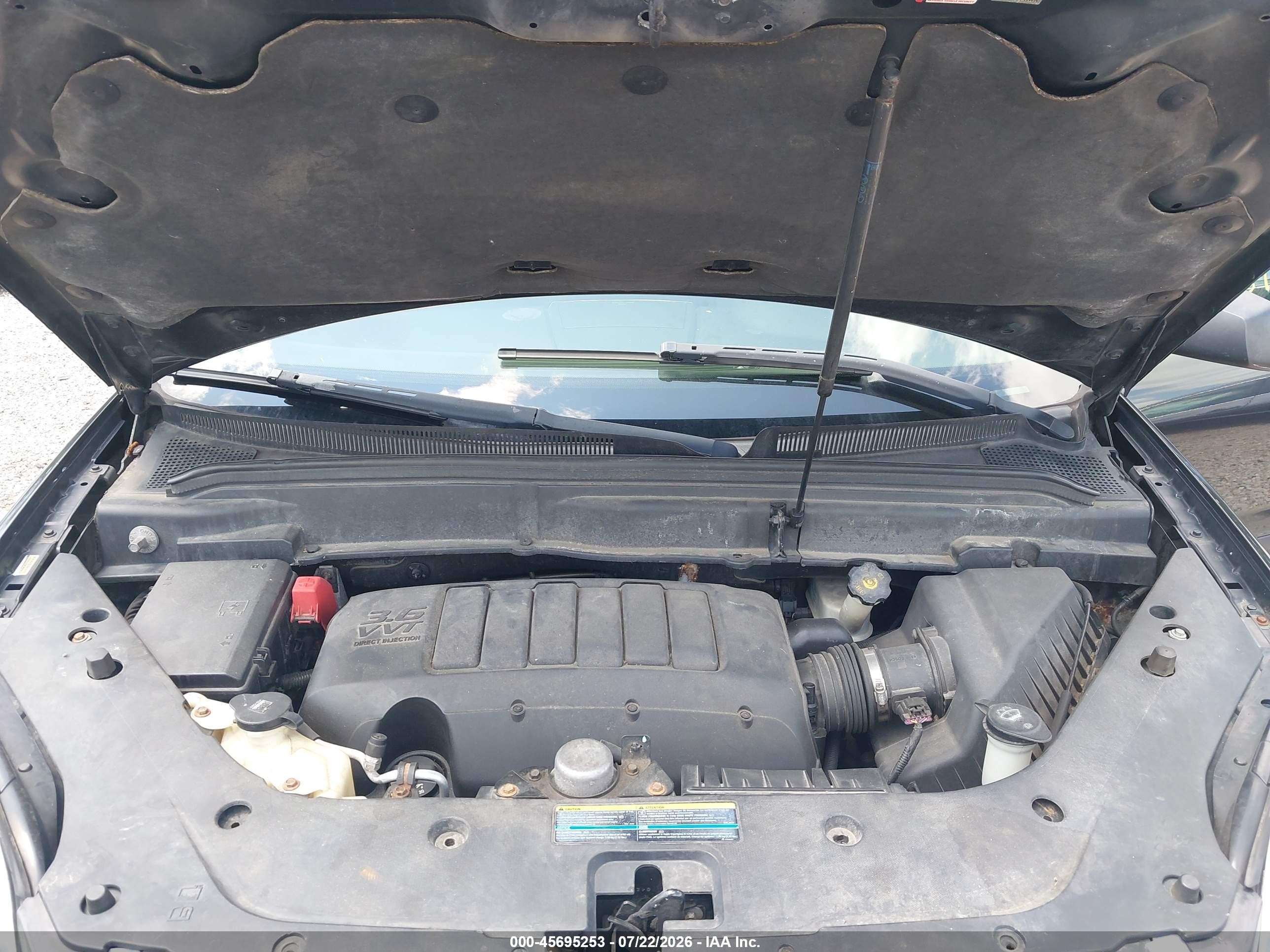 2010 Gmc Acadia Sl Black vin: 1GKLRKEDXAJ152605