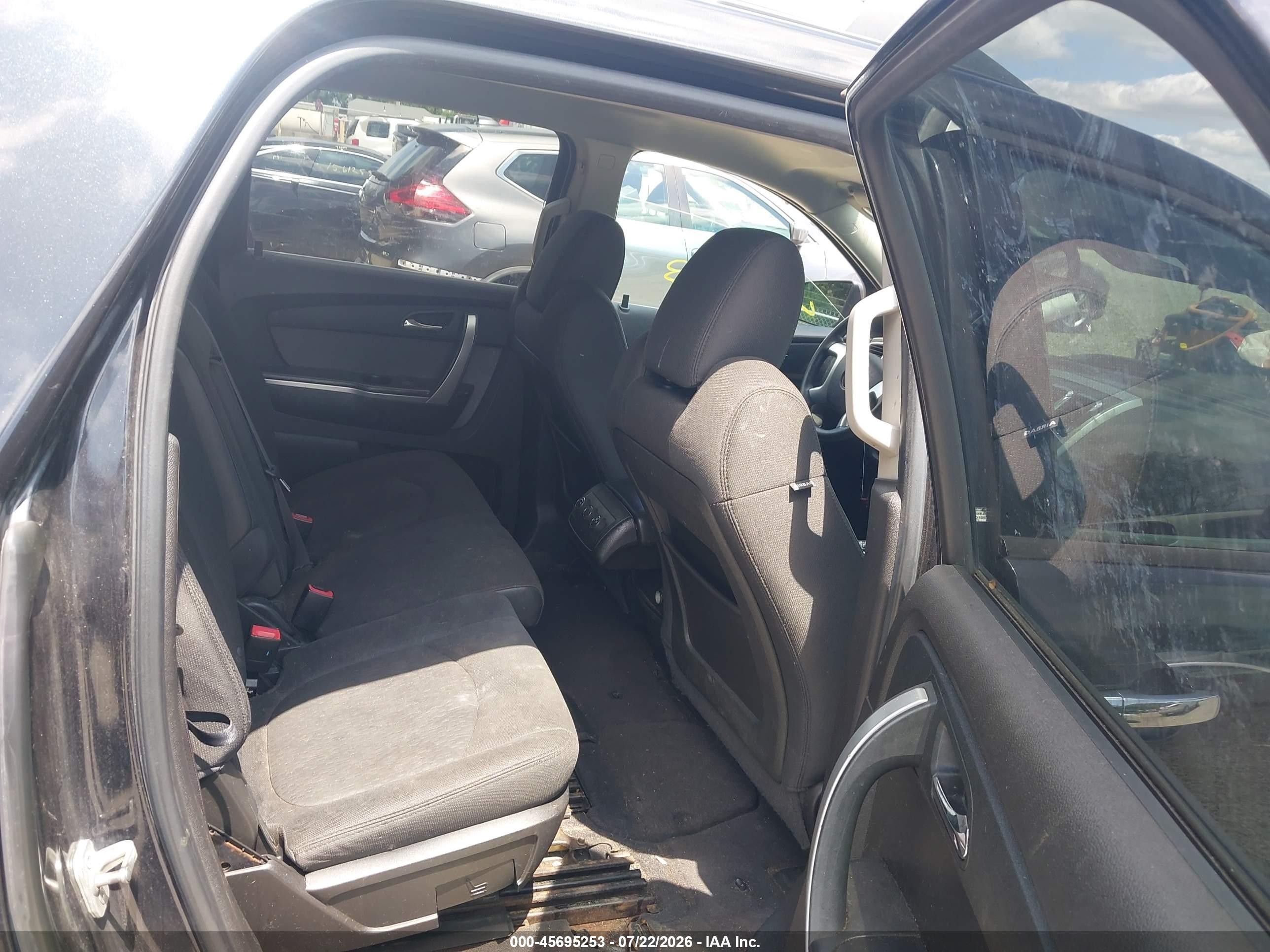 2010 Gmc Acadia Sl Black vin: 1GKLRKEDXAJ152605