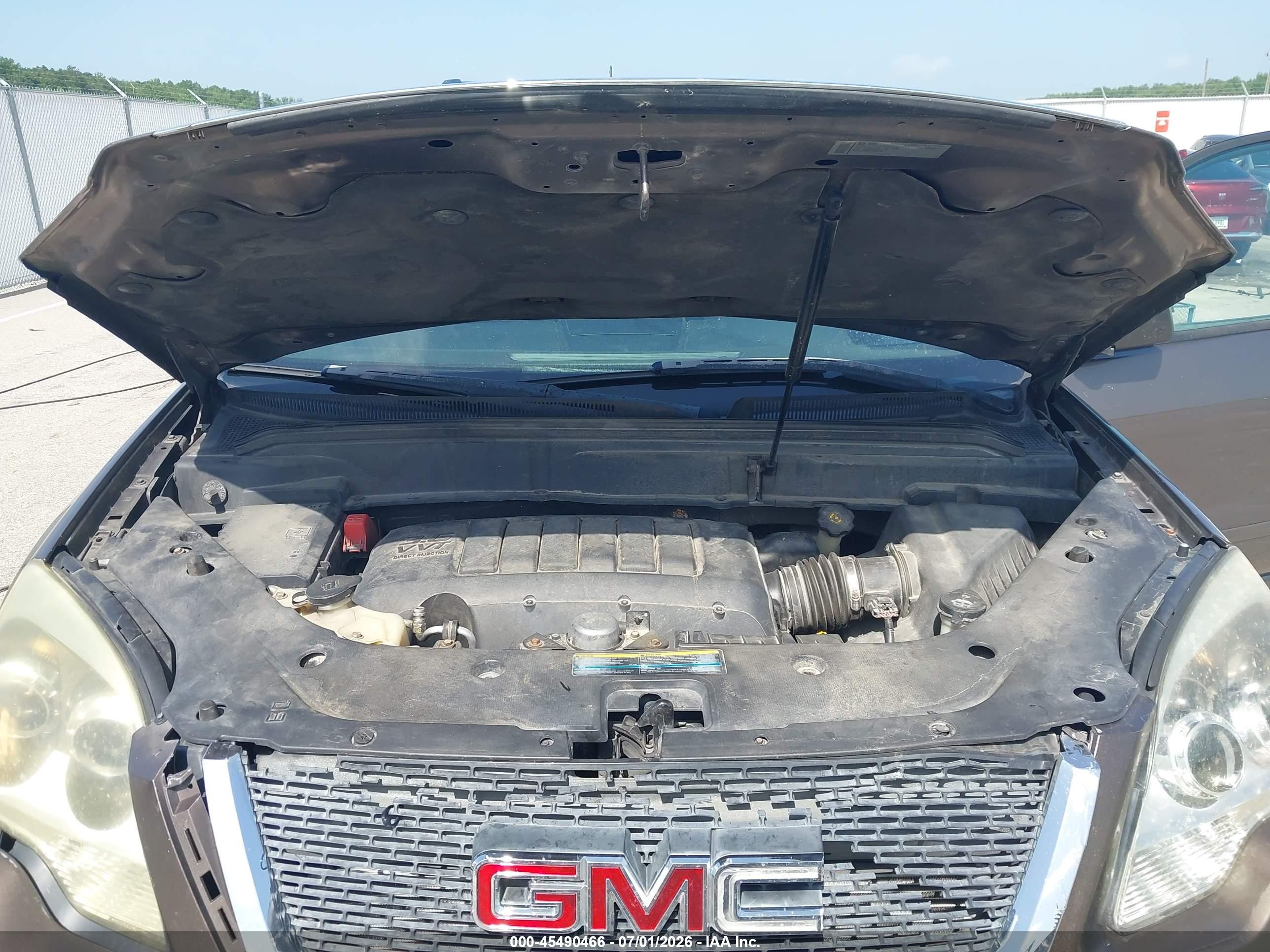 2010 Gmc Acadia Sle Серый vin: 1GKLRLED0AJ122065